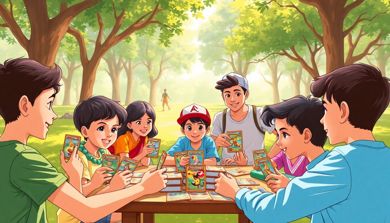 Join children playing Pokemon TCG in India with colorful cards and joyful expressions.